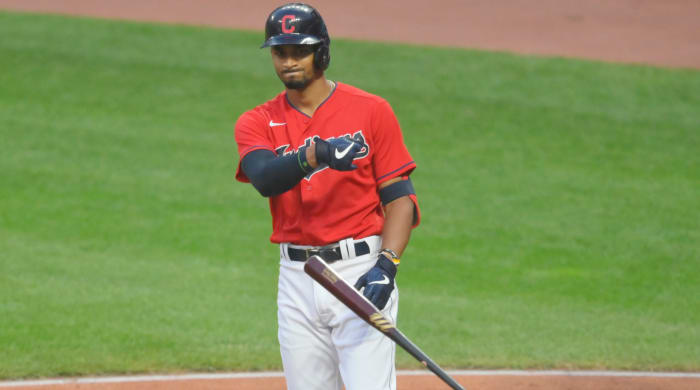 Oscar Mercado is one of my Cleveland outfielders struggling this season.